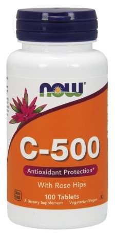 Now Vitamin C500mg 100caps