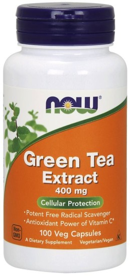 Now Foods Green Tea 400mg 100 caps